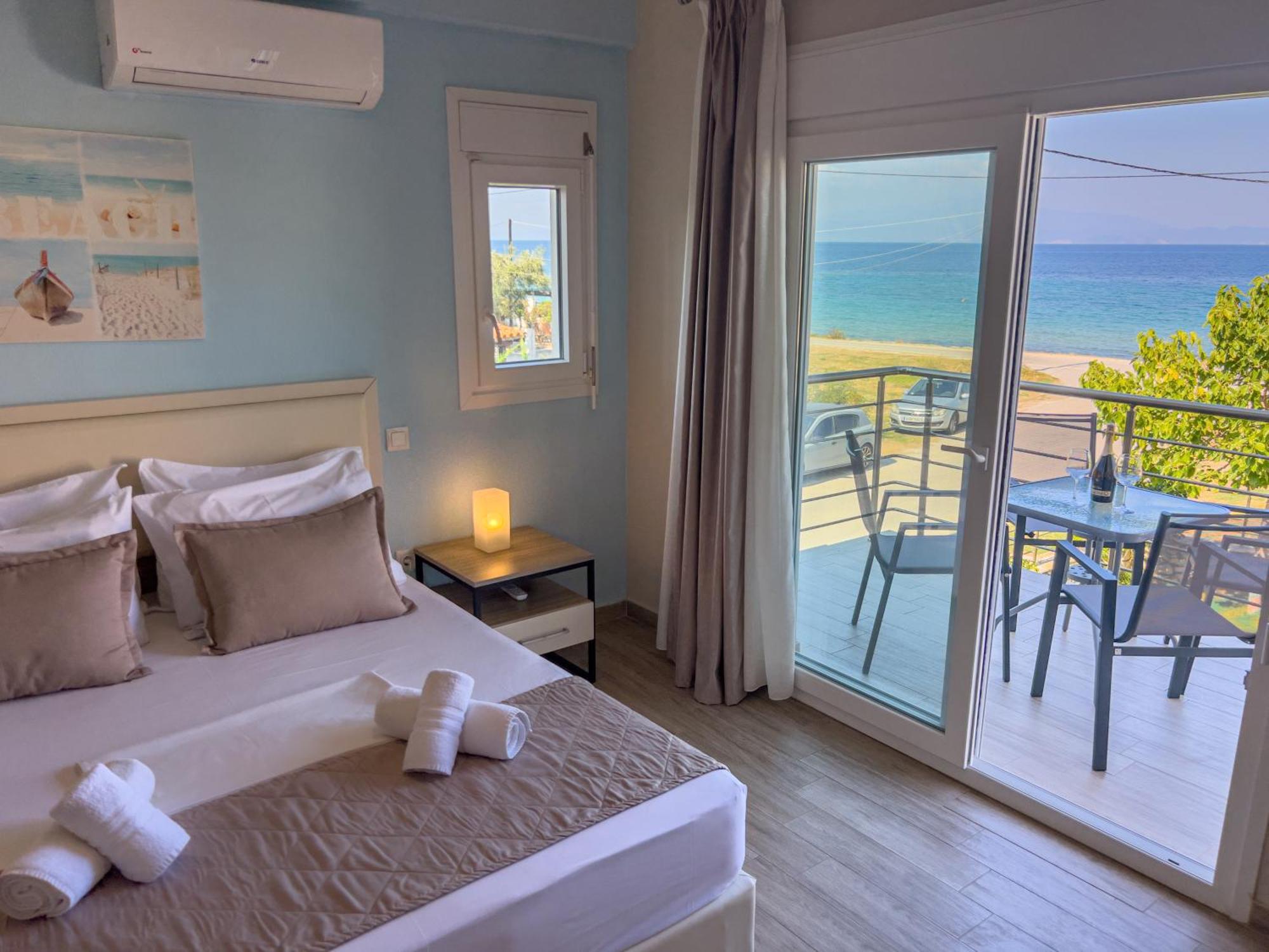 Yalos Beach Maisonettes Skala Sotiros Esterno foto
