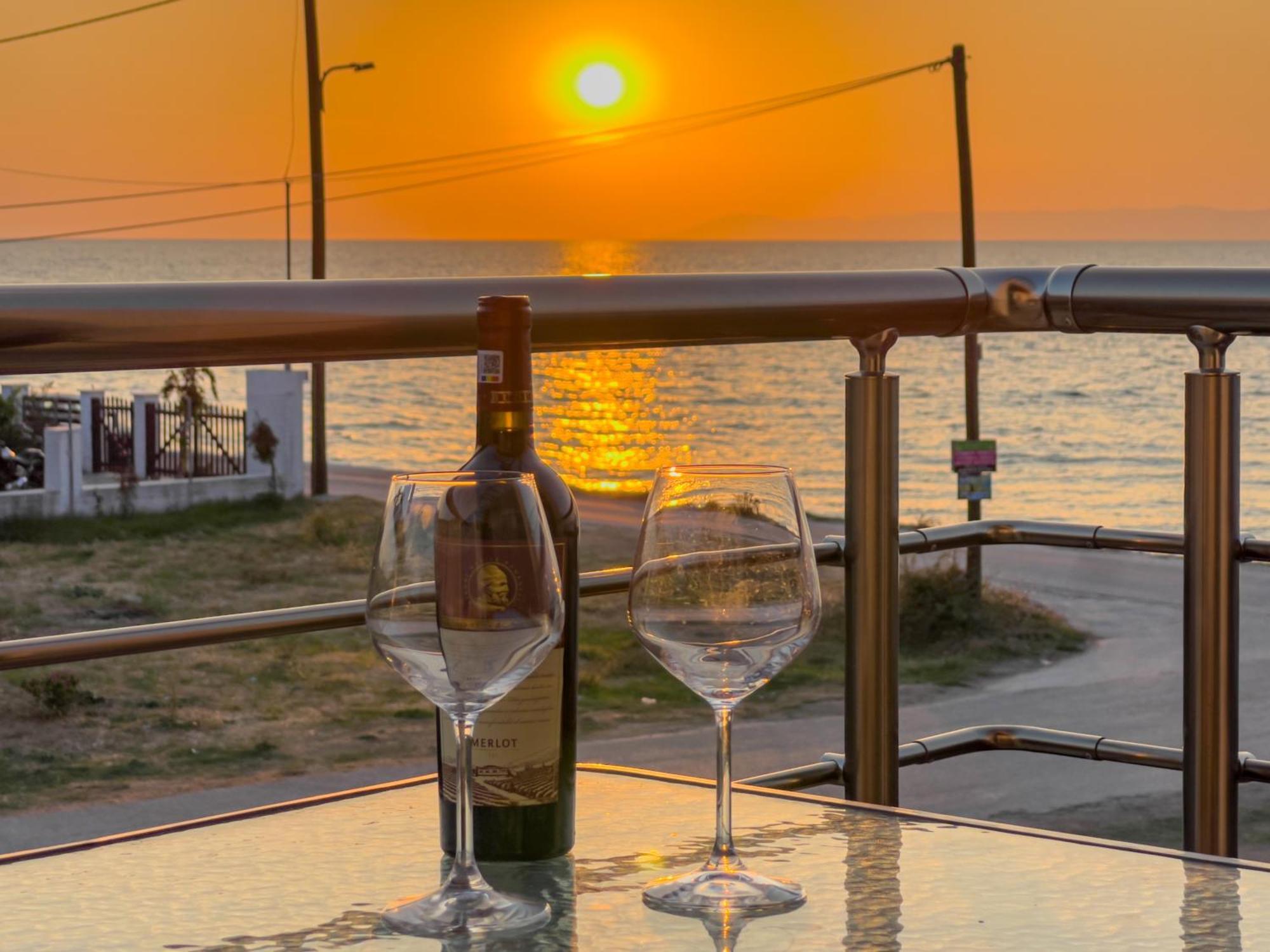 Yalos Beach Maisonettes Skala Sotiros Esterno foto