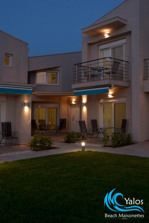 Yalos Beach Maisonettes Skala Sotiros Esterno foto