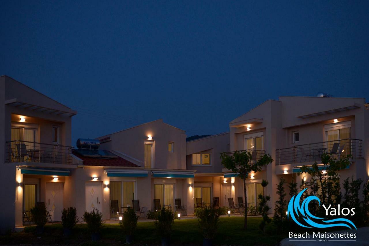 Yalos Beach Maisonettes Skala Sotiros Esterno foto