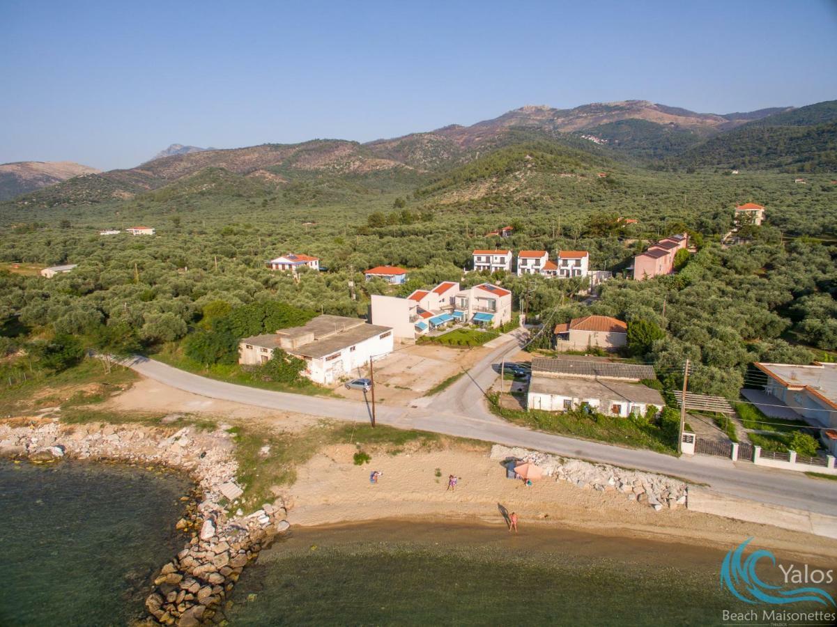 Yalos Beach Maisonettes Skala Sotiros Esterno foto