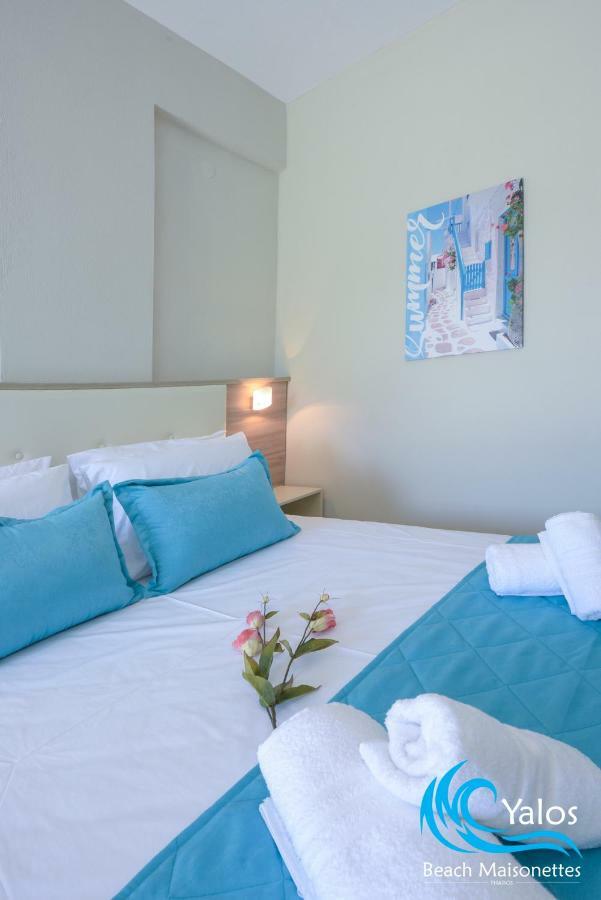 Yalos Beach Maisonettes Skala Sotiros Esterno foto