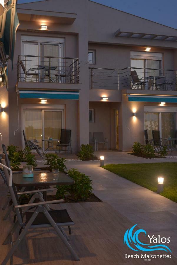 Yalos Beach Maisonettes Skala Sotiros Esterno foto